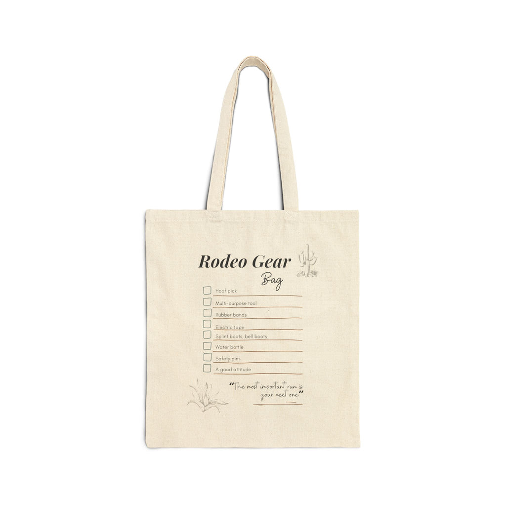 Cotton Canvas Tote Bag